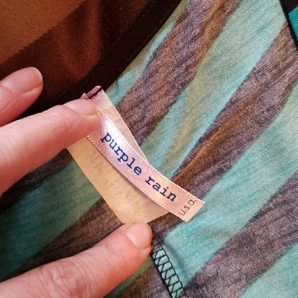 Fun pattern green and black dress - Picture 6 of 6